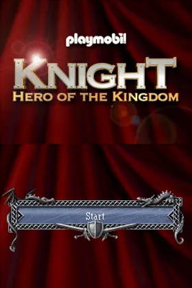 Playmobil Interactive - Knight - Hero of the Kingdom (Europe) (En,Fr,De,Es,Nl) screen shot title